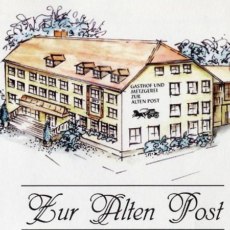 Gasthof Alte Post Bischofsmais Buitenkant foto