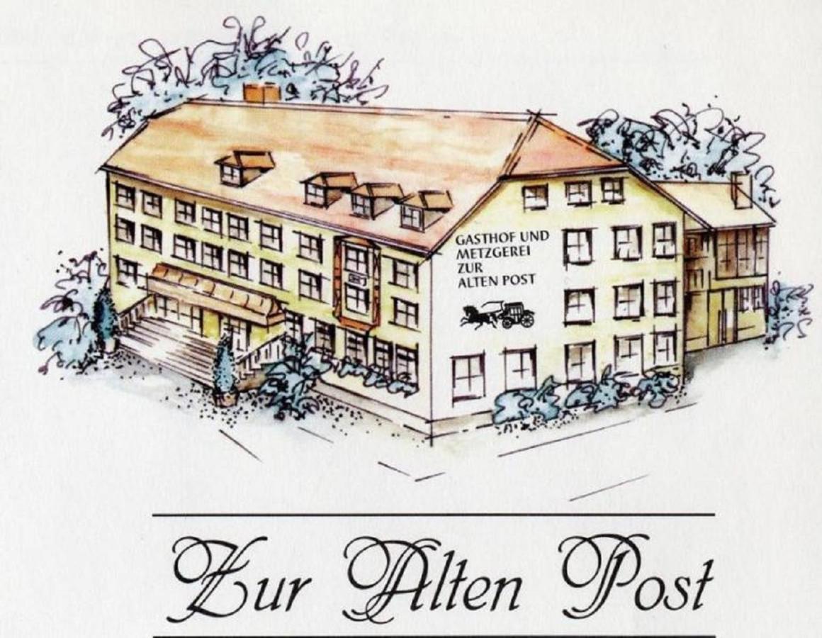Gasthof Alte Post Bischofsmais Buitenkant foto